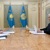 Мемлекет басшысы Ішкі істер министрі Ержан Сәденовті қабылдады