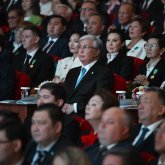 Мемлекет басшысы Республика күніне арналған мерекелік концертті тамашалады