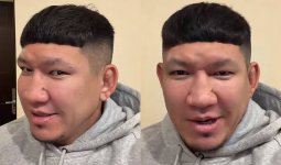 «Қой бағатын стиль»: Қуат Хамитов шаш үлгісін өзгертті (ВИДЕО)