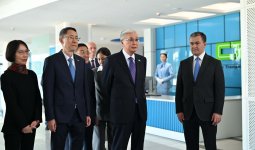 Президент Astana LRT жұмысын іске қосты