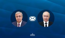 Тоқаев Путинге жеделхат жолдады