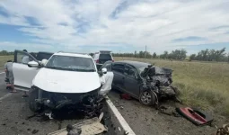 Павлодар облысында көліктер соқтығысып, екі адам қаза тапты
