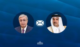 Президент Қатар Әміріне көңіл айтты