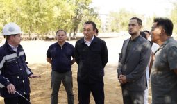 «Қазақмыс» Ұлытауда қандай жобаларды жүзеге асырып жатыр: облыс әкімі нысандарды аралады