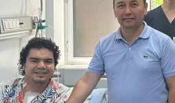 «Барлықтарыңызды құшақтадым»: Кенжебек Жанәбілов жүрегіне жасалған отадан кейін үн қатты (ФОТО)