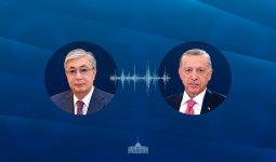 Ердоған Тоқаевты Құрылтай сайлауының табысты өтуімен құттықтады