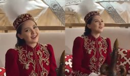 «Хиджабын шешкені дұрыс болды»: Айдана Меденова ұлттық образымен елді сүйсіндірді (ВИДЕО)