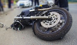 Петропавлда мотоцикл астына түскен жаяу жүргінші көз жұмды