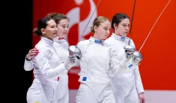 Қазақстан әйелдер құрамасы семсерлесуден Азиаданың қола жүлдесін жеңіп алды