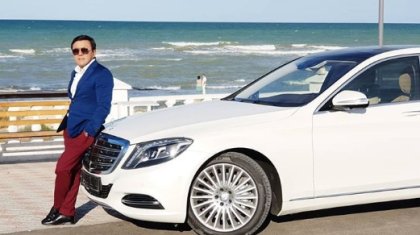 Заттыбек Көпбосынов тағы да су жаңа көлігін көрсетіп мақтанды