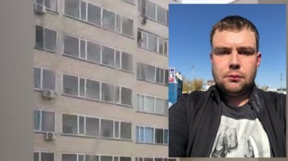 Астанада 10-қабаттан құлап бара жатқан сәбиді төмендегі көршісі қағып алды (ВИДЕО)