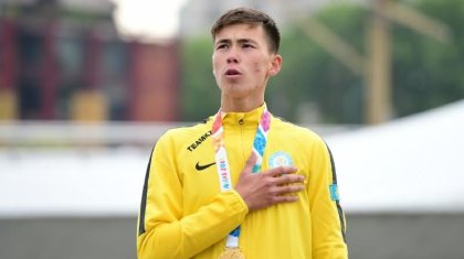Диас Бахриддин жасөспірімдер Олимпиадасында алтын медаль жеңіп алды