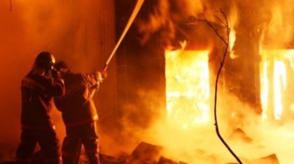 Охранник погиб во время пожара в Костанайской области