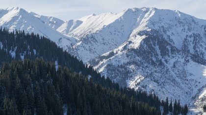 Алматинцев предупредили о лавинах в горах