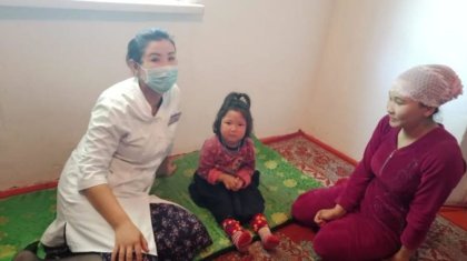 Түркістан облысында 3 жасар қыз 15 таблетка дәріні ішіп қойған