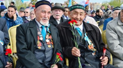 Шымкентте соғыс ардагерлеріне 252 мың теңге біржолғы материалдық көмек көрсетілді