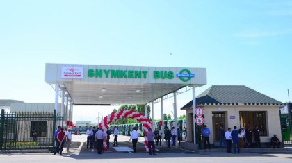 Шымкентте Қала күніне орай муниципальды автобус паркі ашылды