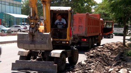 Шымкент: Ахмет Байтұрсынов көшесіндегі құрылыс жұмыстары қараша айында аяқталады