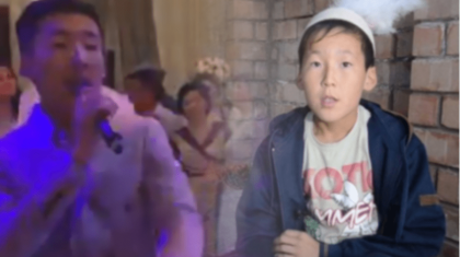 Аралқұмдық емші Ерболсын тойда ән айтып жүр (ВИДЕО)