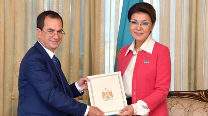 Назарбаева Палестина елшісімен «Теңіз» мұнай-кен орнындағы қақтығысты талқылады