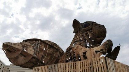 Алматыдағы тиін мүсінінің тағдыры қалай шешімін таппақ? - Алматы әкімі жауап берді