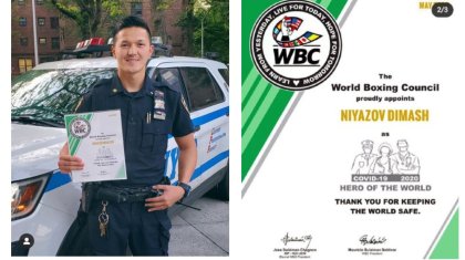 «Еңбегін ескеруге шешім қабылдадық»: Нью-Йорктегі қазақ жігіті «Әлем батыры» атағына ие болды (ФОТО)