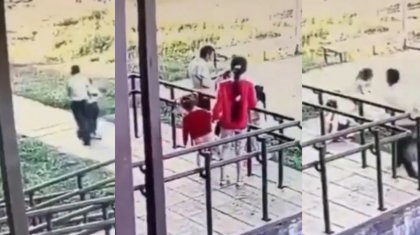 Оралда 6 жасар қызды ұрламақ болған адамның әрекеті ВИДЕОға түсіп қалды