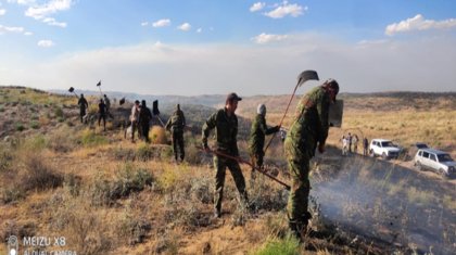 Жамбыл облысында бірнеше өрт жағдайы ауыздықталды