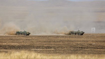 Жамбыл облысында әскерилер «танк каруселін» іске қосты