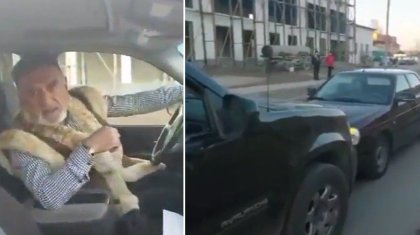 «Машинаңның үстінен өтіп кетем қазір»: қиқар шалдың үстінен іс қозғалды
