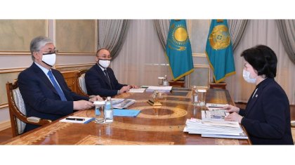 Тоқаев Мəдениет және спорт министрін қабылдады