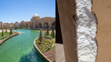 Түркістандағы «Керуен сарай» пенопласттан салынған ба? Шөкеев сынға жауап берді