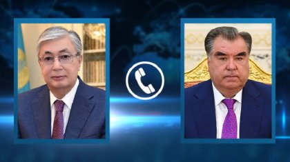 Эмомали Рахмон гуманитарлық көмек көрсеткені үшін Тоқаевқа алғыс білдірді