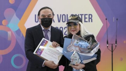 Алматыда үздік еріктілер марапатталды