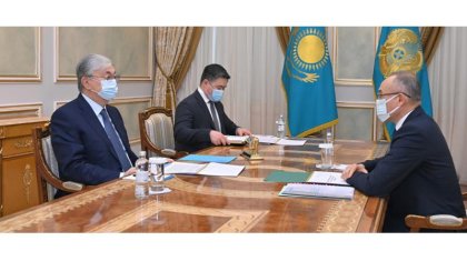 Тоқаев Ұлттық банк төрағасы Ғалымжан Пірматовты қабылдады