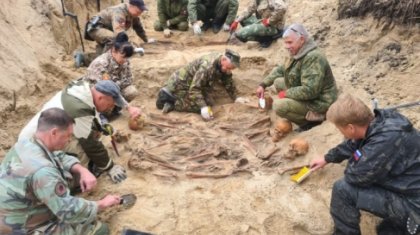 Ресейде бес қазақстандық жауынгердің сүйегі табылды