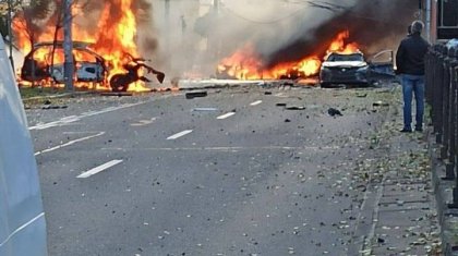 Киевтің орталығына зымыран түсті