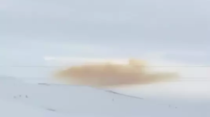 Шығыс Қазақстанда аспанда пайда болған қызғылт бұлт жұртты алаңдатты