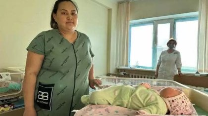 Қостанайда салмағы 7 келіге жуық алып қыз дүниеге келді