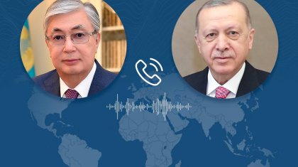 Қазақстан мен Түркия Президенттері телефон арқылы сөйлесті