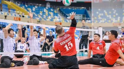 Қазақстанның параволейболшылары Азия чемпионатында «күміс» алды