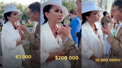 «Төрт пәтердің құны». Баян Алагөзова киім-кешегінің бағасымен мақтанды (ВИДЕО)
