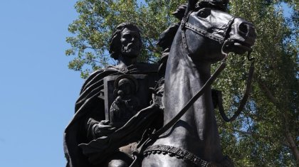 Алматыда Александр Невскийге ескерткіш орнатылды