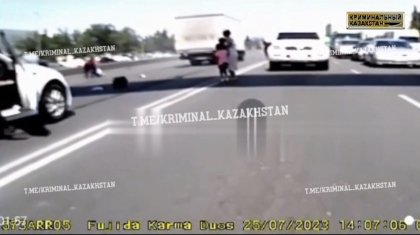 Алматыда жүк көлігі қағып кеткен оқушы қыздың жағдайы белгілі болды
