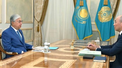 Президент «Бәйтерек» ұлттық басқарушы холдингі» АҚ басқарма төрағасын қабылдады