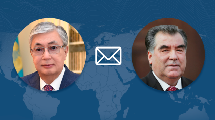 Мемлекет басшысы Тәжікстан Президентін Тәуелсіздік күні мерекесімен құттықтады