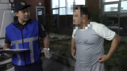 Түркістан облысында шетелдік азаматтың жүк көлігінен есірткі табылды