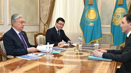 Президент Стратегиялық жоспарлау және реформалар агенттігінің төрағасын қабылдады