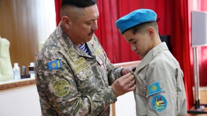 Ақжол Герой «Ел қорғаны» медалімен марапатталды