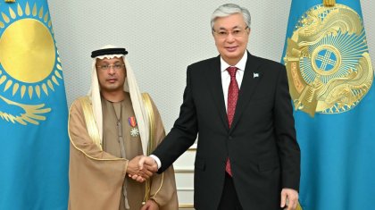 Мемлекет басшысы БАӘ-нің Қазақстандағы елшісін қабылдады